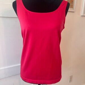 New hot pink INC tank top size M